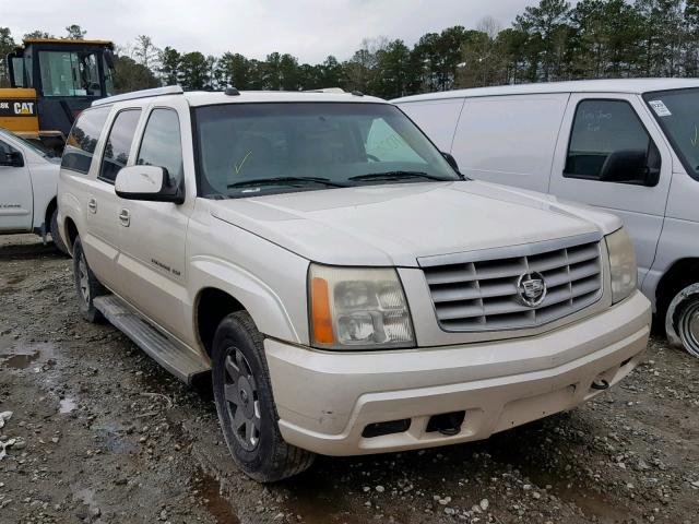 3GYFK66N05G151301 - 2005 CADILLAC ESCALADE E WHITE photo 1