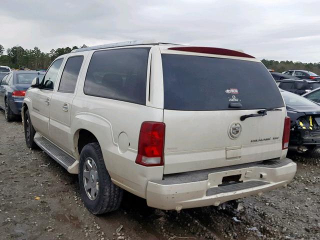 3GYFK66N05G151301 - 2005 CADILLAC ESCALADE E WHITE photo 3