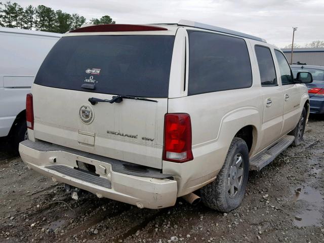 3GYFK66N05G151301 - 2005 CADILLAC ESCALADE E WHITE photo 4