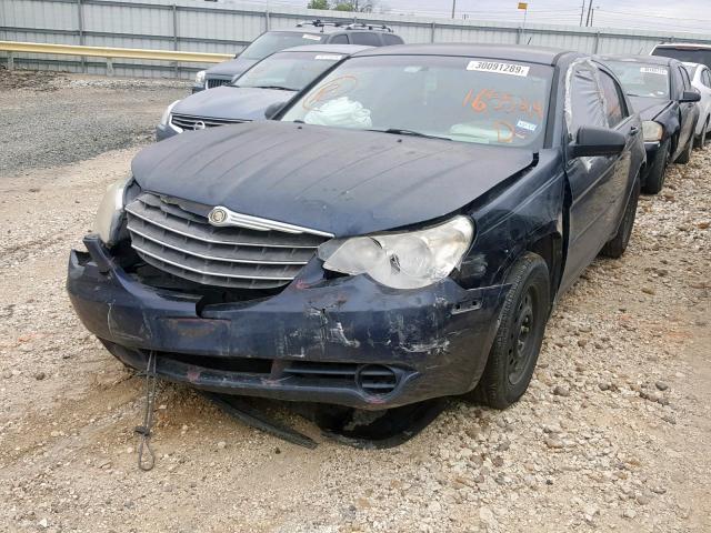 1C3LC46K28N165524 - 2008 CHRYSLER SEBRING LX BLUE photo 2