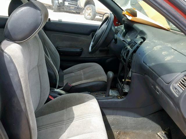 1Y1SK5264SZ053389 - 1995 GEO PRIZM BASE წითელი ფოტო 5