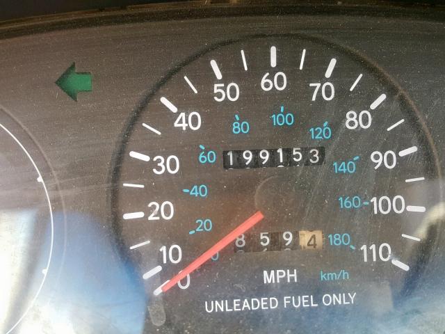 1Y1SK5264SZ053389 - 1995 GEO PRIZM BASE წითელი ფოტო 8