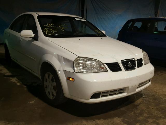 KL5JD52ZX4K049630 - 2004 SUZUKI FORENZA S WHITE photo 1