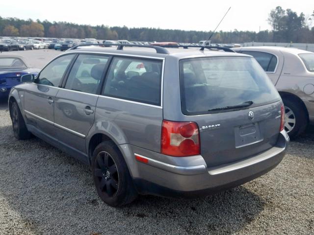 WVWYH63B12E152239 - 2002 VOLKSWAGEN PASSAT GLX 灰色 照片 3