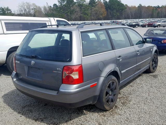 WVWYH63B12E152239 - 2002 VOLKSWAGEN PASSAT GLX 灰色 照片 4
