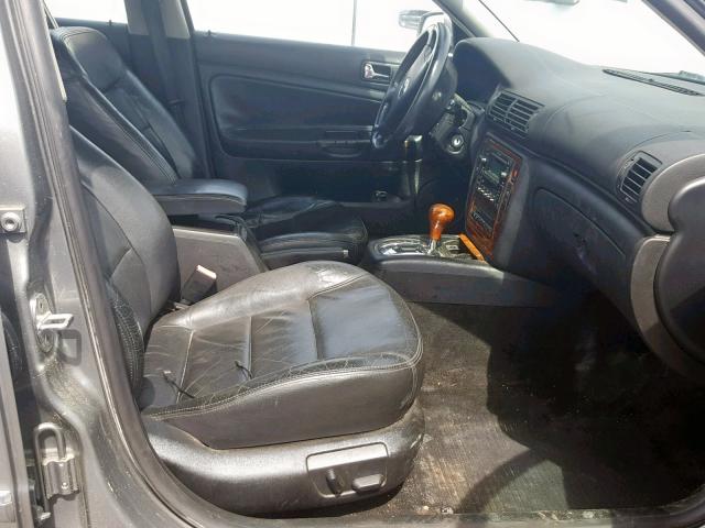 WVWYH63B12E152239 - 2002 VOLKSWAGEN PASSAT GLX 灰色 照片 5