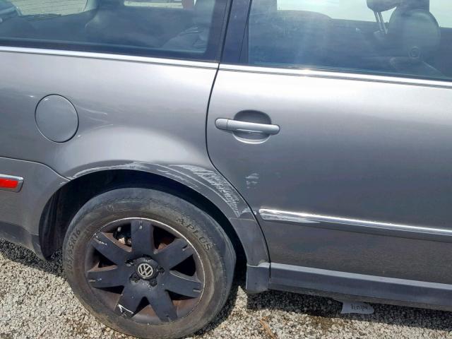 WVWYH63B12E152239 - 2002 VOLKSWAGEN PASSAT GLX 灰色 照片 9