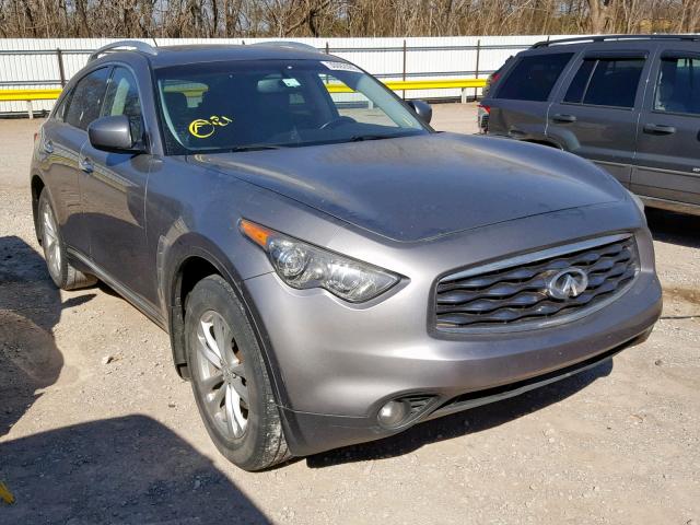 JN8AS1MW8AM851514 - 2010 INFINITI FX35 SILVER photo 1