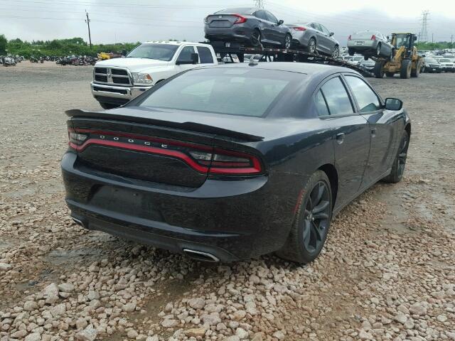 NCS99814 - 2018 DODGE CHARGER SX BLACK photo 4