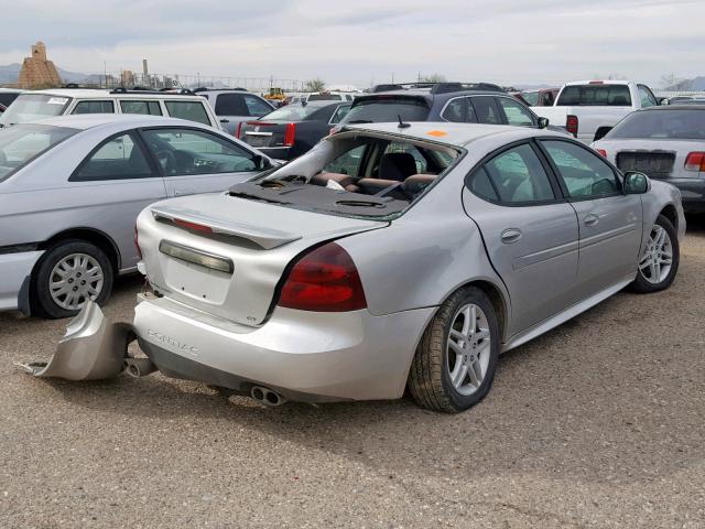 2G2WR584671111921 - 2007 PONTIAC GRAND PRIX SILVER photo 4