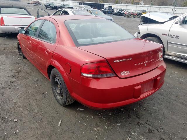 1C3EL46T23N548681 - 2003 CHRYSLER SEBRING LX  photo 3