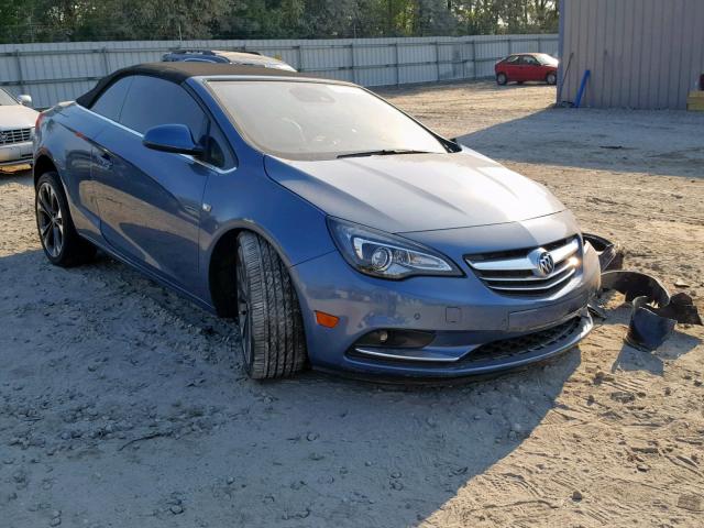 W04WT3N51GG028280 - 2016 BUICK CASCADA PR BLUE photo 1