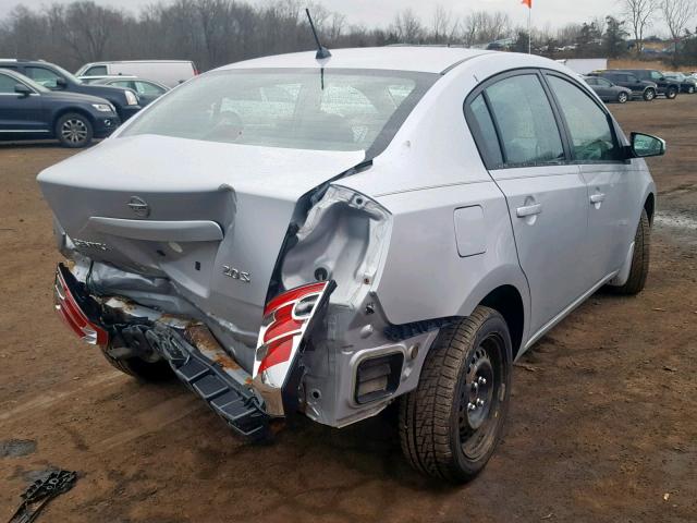 3N1AB61E97L715774 - 2007 NISSAN SENTRA 2.0 GRAY photo 4