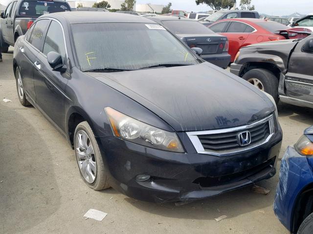 1HGCP368X9A013032 - 2009 HONDA ACCORD EXL BLACK photo 1