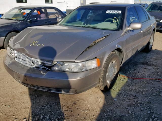 1G6KS54Y41U139125 - 2001 CADILLAC SEVILLE SL BEIGE photo 2