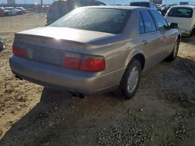 1G6KS54Y41U139125 - 2001 CADILLAC SEVILLE SL BEIGE photo 4