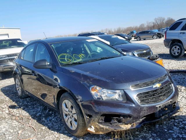 1G1PB5SH0F7111651 - 2015 CHEVROLET CRUZE LS BLUE photo 1