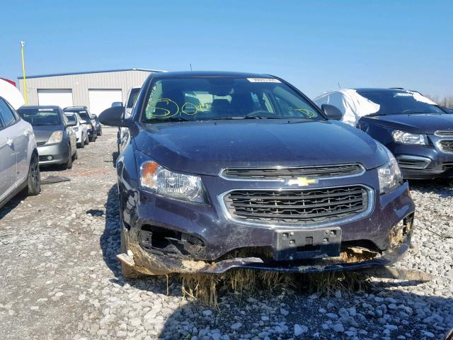 1G1PB5SH0F7111651 - 2015 CHEVROLET CRUZE LS BLUE photo 9