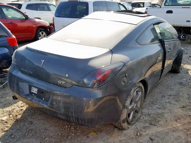 1G2ZH158864262133 - 2006 PONTIAC G6 GT GRAY photo 4