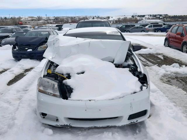 1B3BD4FB6BN608903 - 2011 DODGE AVENGER EX WHITE photo 9