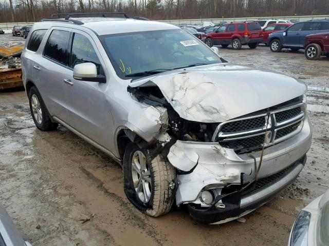 1C4RDJDG5DC538772 - 2013 DODGE DURANGO CR SILVER photo 1