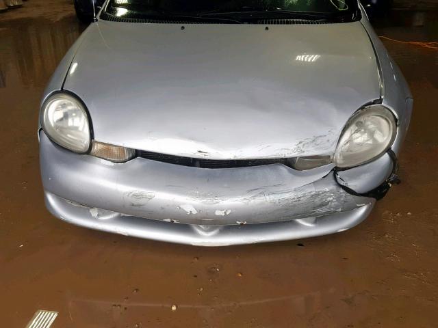 1B3AS46C12D584140 - 2002 DODGE NEON SE SILVER photo 9