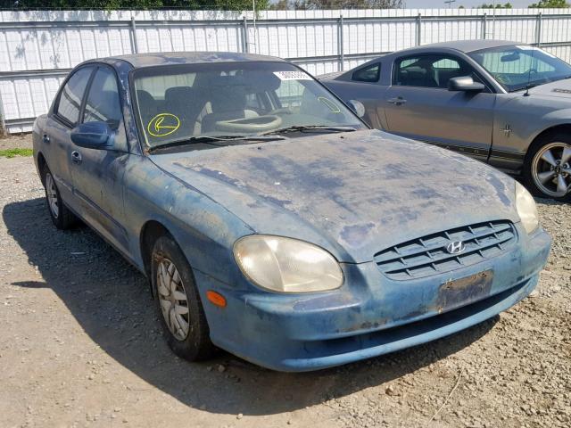 KMHWF25S6XA067703 - 1999 HYUNDAI SONATA GL BLUE photo 1