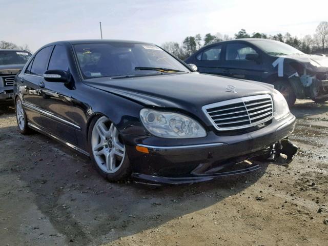 WDBNG75JX6A467407 - 2006 MERCEDES-BENZ S 500 BLACK photo 1