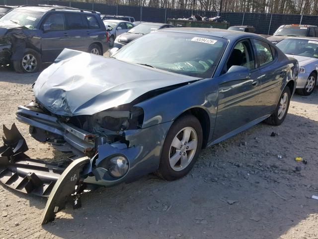 2G2WP552561302169 - 2006 PONTIAC GRAND PRIX BLUE photo 2