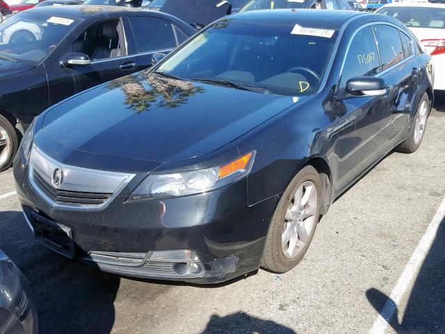 19UUA8F55DA011335 - 2013 ACURA TL TECH BLACK photo 2