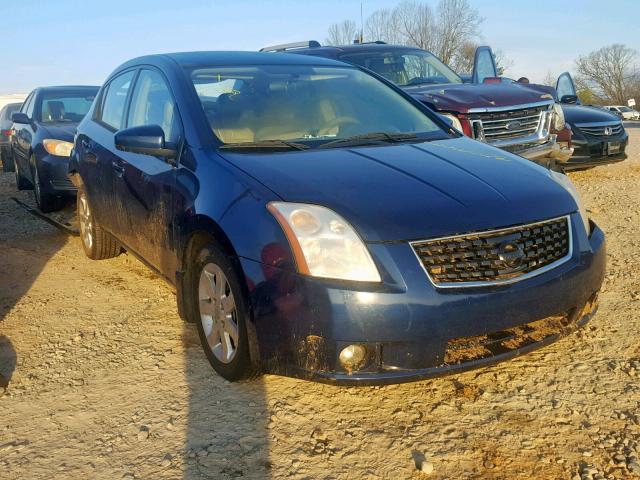 3N1AB61E18L746034 - 2008 NISSAN SENTRA 2.0 BLUE photo 1