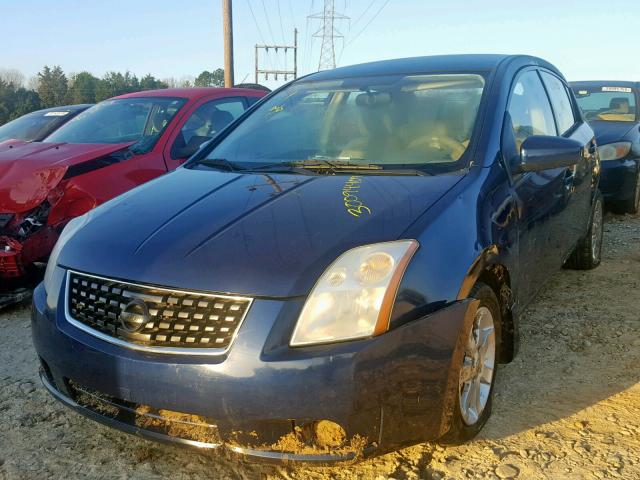 3N1AB61E18L746034 - 2008 NISSAN SENTRA 2.0 BLUE photo 2