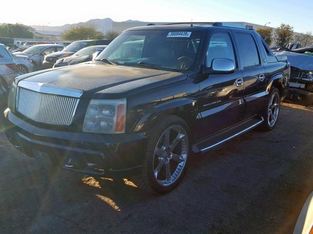 3GYEK63N72G279367 - 2002 CADILLAC ESCALADE E BLACK photo 2