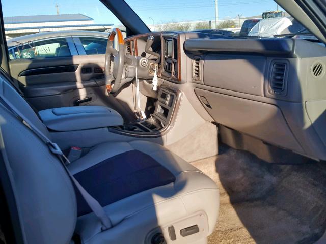 3GYEK63N72G279367 - 2002 CADILLAC ESCALADE E BLACK photo 5