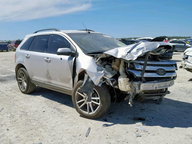 2FMDK3JCXCBA08000 - 2012 FORD EDGE SEL SILVER photo 1