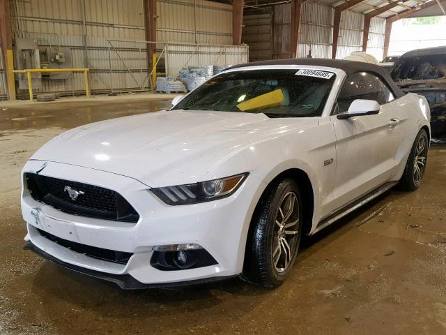 1FATP8FF4G5216858 - 2016 FORD MUSTANG GT WHITE photo 2