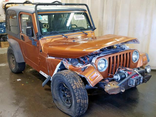 1J4FA49S06P745067 - 2006 JEEP WRANGLER / GOLD photo 1