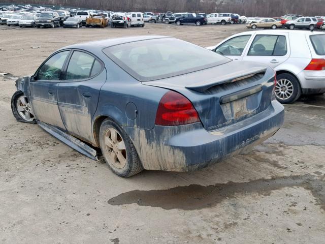 2G2WP552261218875 - 2006 PONTIAC GRAND PRIX BLUE photo 3