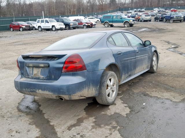 2G2WP552261218875 - 2006 PONTIAC GRAND PRIX BLUE photo 4