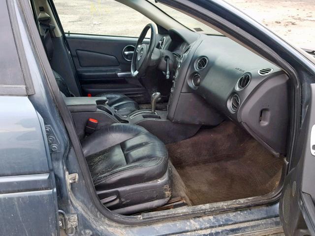 2G2WP552261218875 - 2006 PONTIAC GRAND PRIX BLUE photo 5