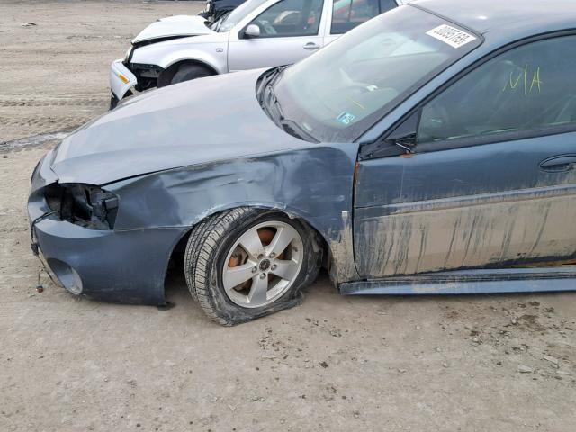 2G2WP552261218875 - 2006 PONTIAC GRAND PRIX BLUE photo 9