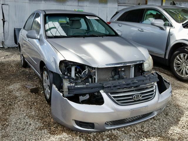 KNAFE121875460413 - 2007 KIA SPECTRA EX SILVER photo 1