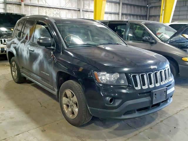 1C4NJCBA4ED881893 - 2014 JEEP COMPASS SP შავი ფოტო 1