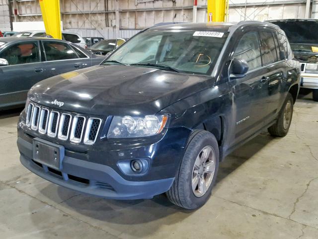 1C4NJCBA4ED881893 - 2014 JEEP COMPASS SP შავი ფოტო 2