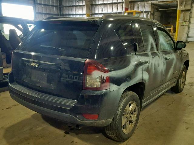 1C4NJCBA4ED881893 - 2014 JEEP COMPASS SP შავი ფოტო 4