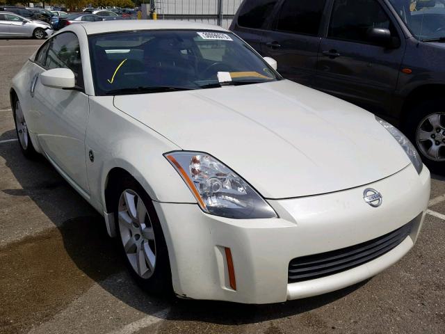 JN1AZ34D83T112835 - 2003 NISSAN 350Z COUPE WHITE photo 1