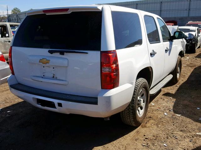 1GNSK2E01ER161345 - 2014 CHEVROLET TAHOE SPEC WHITE photo 4