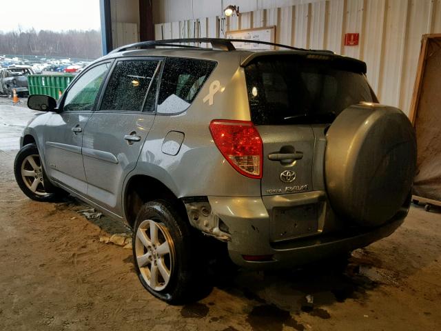 JTMBK31V485069724 - 2008 TOYOTA RAV4 LIMIT GRAY photo 3