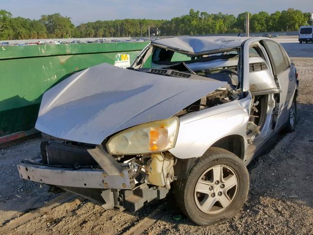 1G1ZT52835F236363 - 2005 CHEVROLET MALIBU LS 银色 照片 2