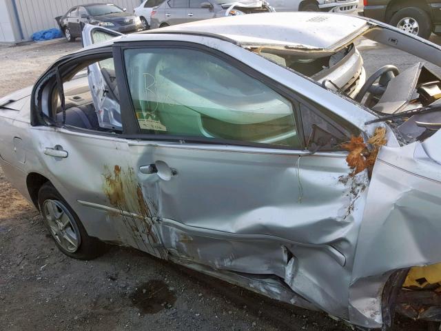 1G1ZT52835F236363 - 2005 CHEVROLET MALIBU LS 银色 照片 9